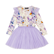 Rock Your Kid Lilac Florals LS Circus Dress-dresses-and-skirts-Bambini