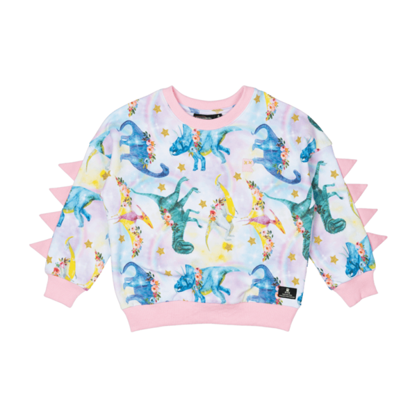 Rock Your Kid Dinosaur Parade Sweatshirt