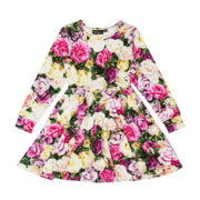 Rock Your Kid Flower Wall Waisted Dress-dresses-and-skirts-Bambini