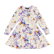 Rock Your Kid Lilac Florals Waisted Dress-dresses-and-skirts-Bambini