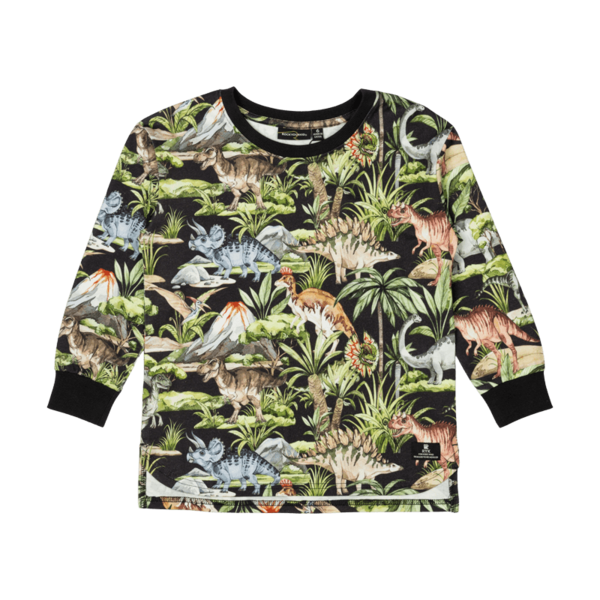 Rock Your Kid Dino Jungle LS Boxy T-Shirt