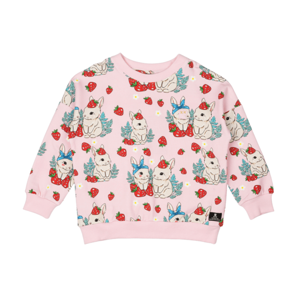 Rock Your Kid Berry Bunny Sweatshirt