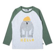 Minti Hello Later Yeti Tee-tops-Bambini