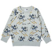 Minti Speedy Snowman Furry Crew-tops-Bambini
