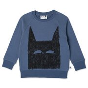 Minti Sketchy Wolf Furry Crew-tops-Bambini