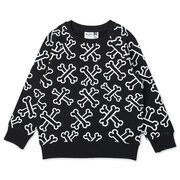 Minti Bones Furry Crew-tops-Bambini