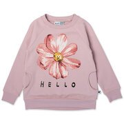 Minti Friendly Flower Furry Crew-tops-Bambini