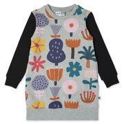 Minti Floral Garden Furry Dress-dresses-and-skirts-Bambini