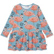 Minti Friendly Flamingos Dress-dresses-and-skirts-Bambini