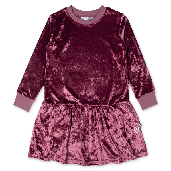 Minti Velvet Dress