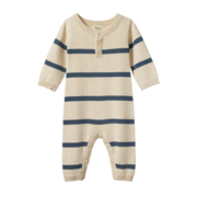 Nature Baby Lou Cotton Knit Suit-bodysuits-and-rompers-Bambini