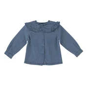 Peggy Lui Denim Shirt-tops-Bambini