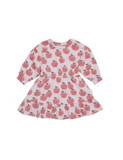 Huxbaby Apple Drop Shoulder Tuck Dress-dresses-and-skirts-Bambini