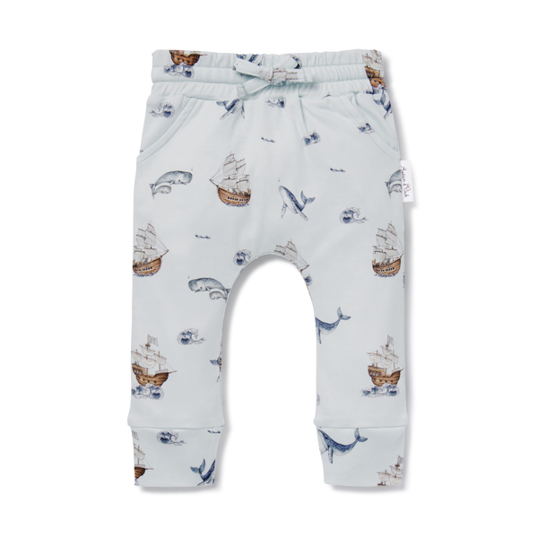 Aster & Oak Whale Harem Pants