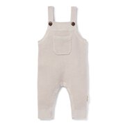 Aster & Oak Knit Pocket Overalls-bodysuits-and-rompers-Bambini