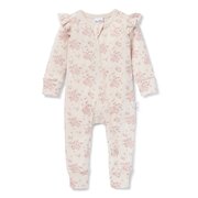 Aster & Oak Floral Zip Romper-bodysuits-and-rompers-Bambini