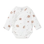 Aster & Oak Little Bear Kimono Bodysuit-bodysuits-and-rompers-Bambini