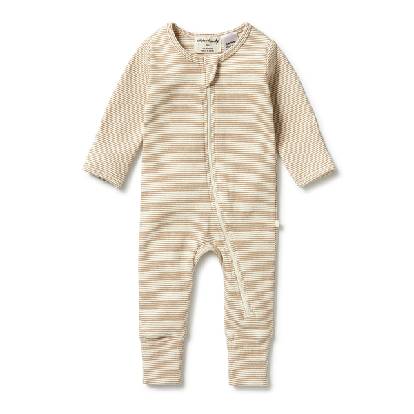 Wilson & Frenchy Stripe Zipsuit