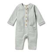 Wilson & Frenchy Stripe Slouch Growsuit-bodysuits-and-rompers-Bambini