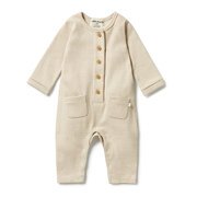 Wilson & Frenchy Stripe Slouch Growsuit-bodysuits-and-rompers-Bambini