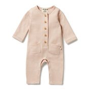 Wilson & Frenchy Stripe Slouch Growsuit-bodysuits-and-rompers-Bambini