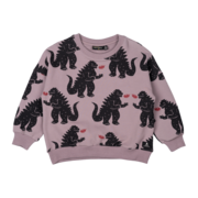 Rock Your Kid Godzilla Fire Sweatshirt-tops-Bambini