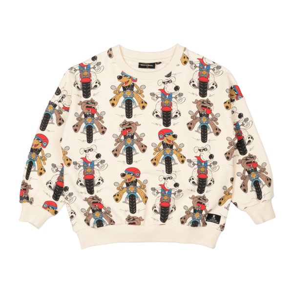 Rock Your Kid Pups On Bikes Sweatshirt