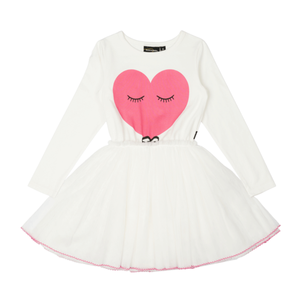 Rock Your Kid Pink Heart Circus Dress