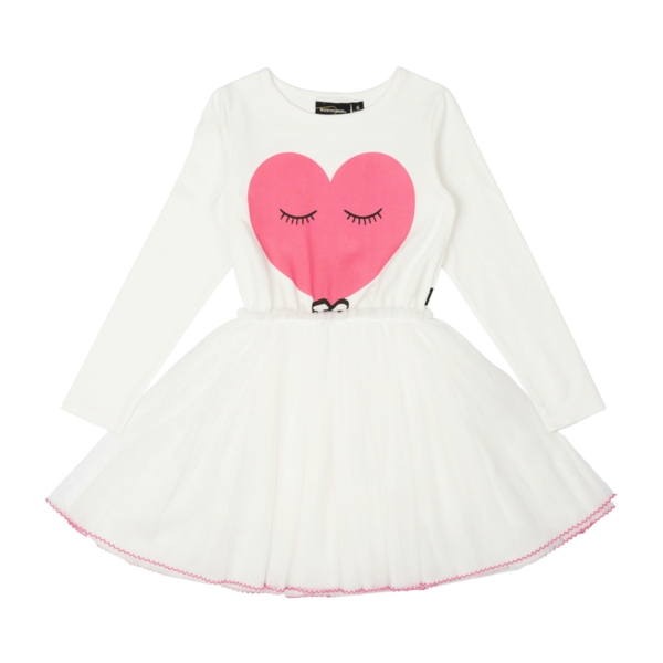 Rock Your Kid Pink Heart Circus Dress