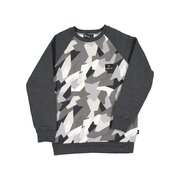 Radicool Camouflage Raglan Crew-tops-Bambini