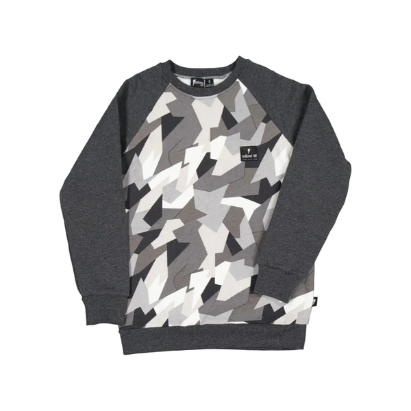 Radicool Camouflage Raglan Crew