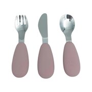 Petite Eats Full Metal Cutlery Set-eatware-Bambini