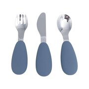 Petite Eats Full Metal Cutlery Set-eatware-Bambini