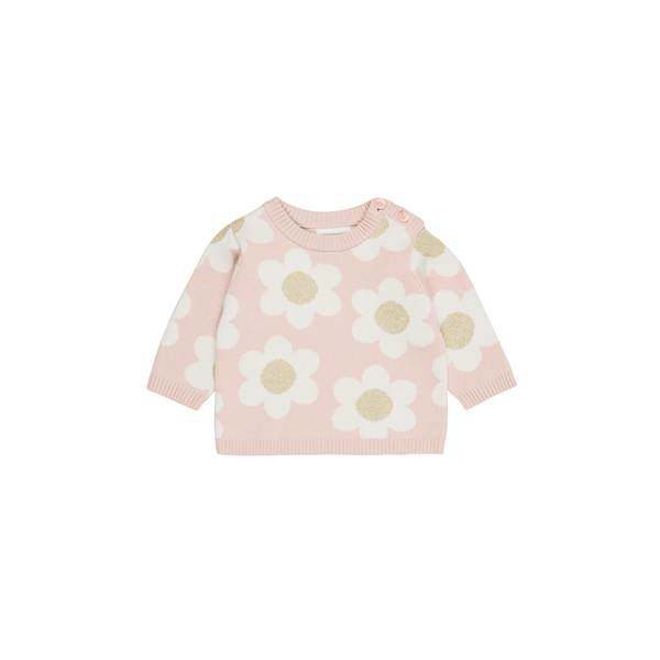 Huxbaby Daisy Knit Jumper