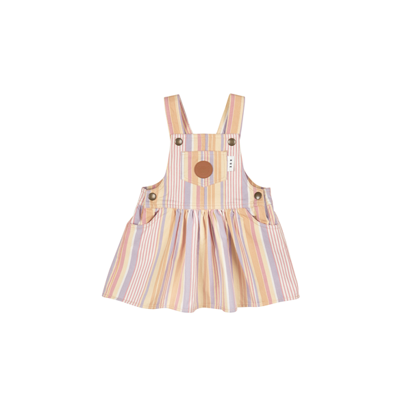 Huxbaby Vintage Stripe Overall Dress