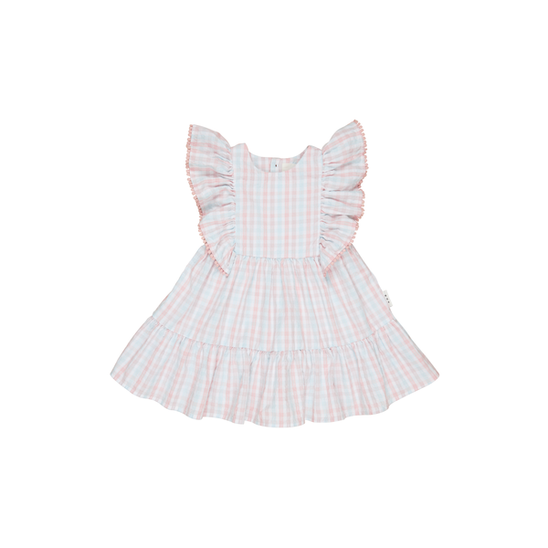 Huxbaby Jewel Check Dress