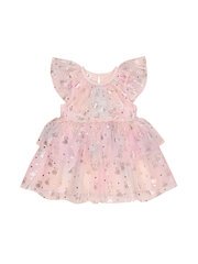 Huxbaby Cloud Bear Tiered Party Dress-dresses-and-skirts-Bambini