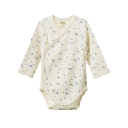 Nature Baby LS Kimono Bodysuit Pointelle-bodysuits-and-rompers-Bambini