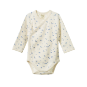 Nature Baby LS Kimono Bodysuit Pointelle-bodysuits-and-rompers-Bambini
