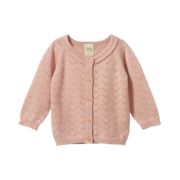 Nature Baby Piper Cardigan Pointelle-tops-Bambini