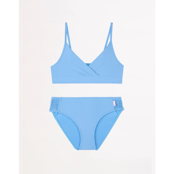 Seafolly Essentials Shirred Bikini - Girls Swimwear | Kids Clothes ...