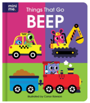 Things That Go Beep Board Book-girl-Bambini
