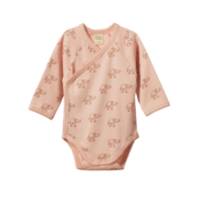 Nature Baby LS Kimono Bodysuit-bodysuits-and-rompers-Bambini