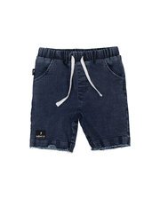 Radicool Acid Wash Denim Short-pants-and-shorts-Bambini