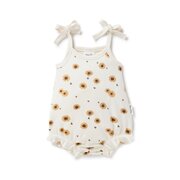Aster & Oak Sunflower Bubble Romper-bodysuits-and-rompers-Bambini