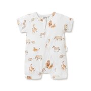 Aster & Oak Savanna Zip Romper-bodysuits-and-rompers-Bambini