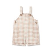 Aster & Oak Gingham Overalls-bodysuits-and-rompers-Bambini