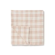 Aster & Oak Gingham Muslin Wrap-sleepwear-and-bedding-Bambini
