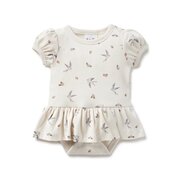 Aster & Oak Swallow Skirt Onesie-bodysuits-and-rompers-Bambini