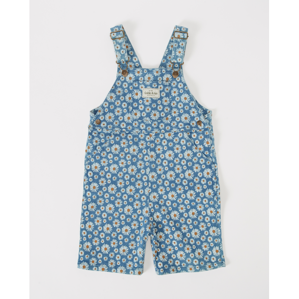 Goldie + Ace Burton Daisy Denim Overalls